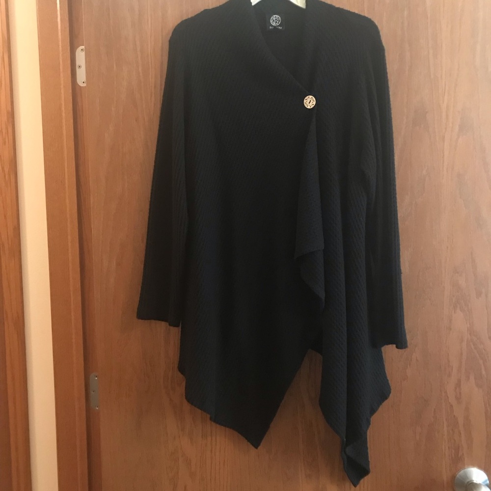Bobeau Black Cardigan